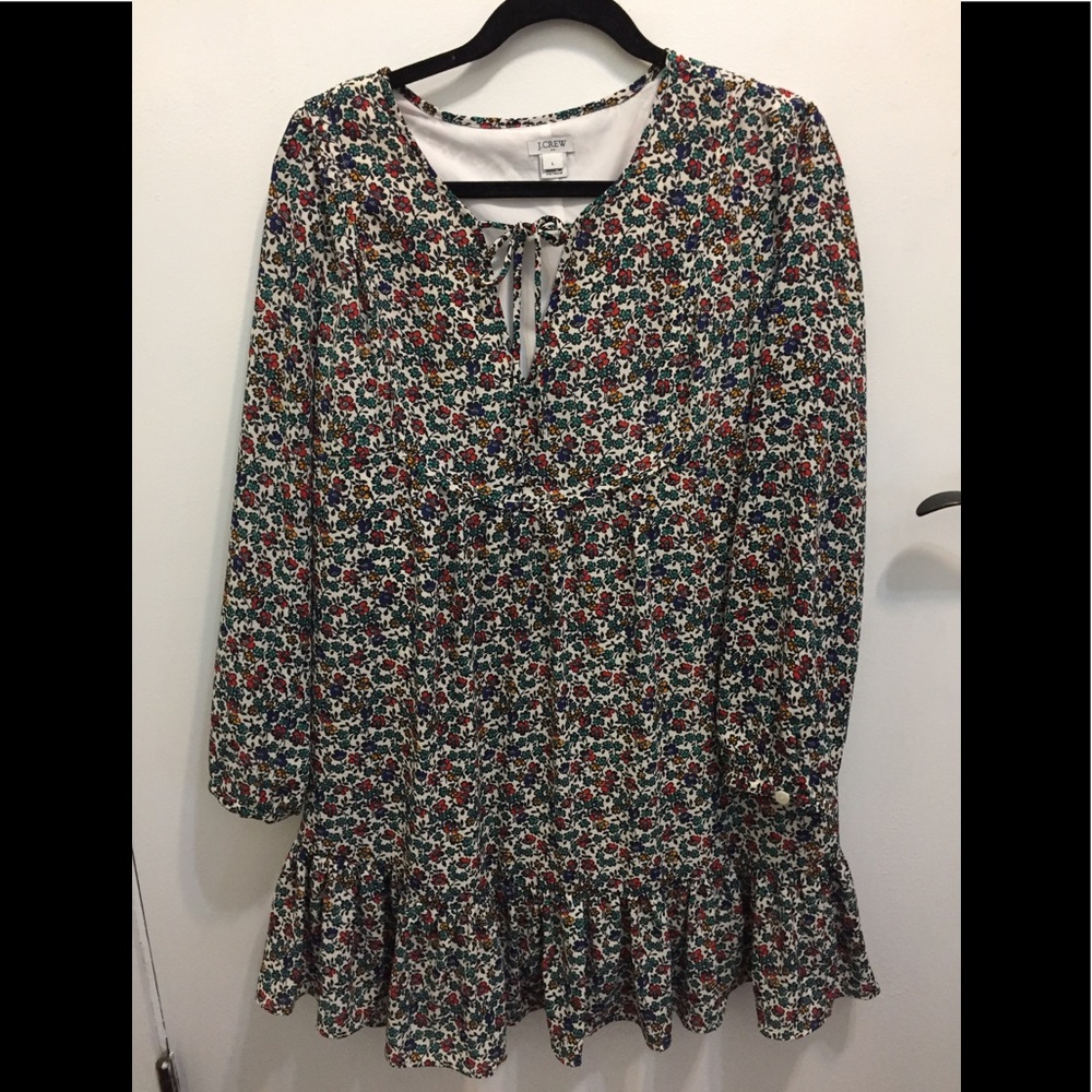 J. Crew tunic dress large